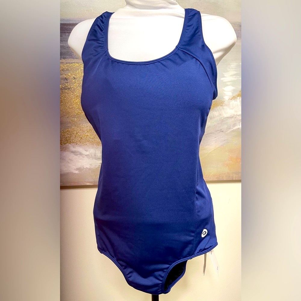 BALEAF one piece Bathing Suit, Navy, Size 40 - Picture 3 of 10